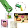 Premium Polymer Clay Gun Extruder – Green with 20 Discs