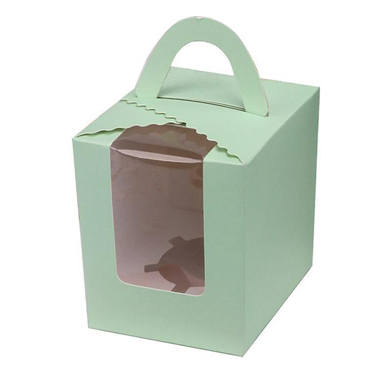 Premium Cupcake Boxes - 50 Pack with Window - Black - SuperSaverAU - view 9