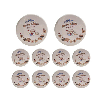 Dragon Year Cookie Tin Boxes - 10PCS Metal Gift Box Set