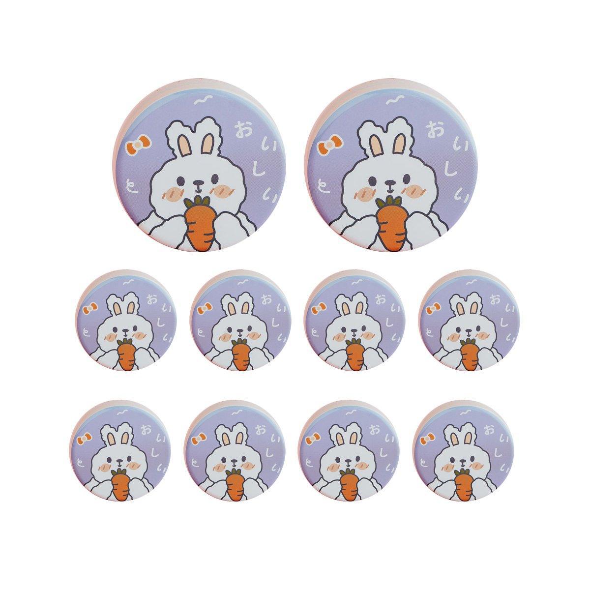 Carrot Rabbit Cookie Tin Boxes - 10PCS Metal Gift Box Set