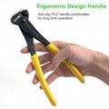Premium Nail Puller End Cutting Pliers with PVC Handle - 7 Inch