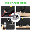 Premium Nail Puller End Cutting Pliers with PVC Handle - 7 Inch