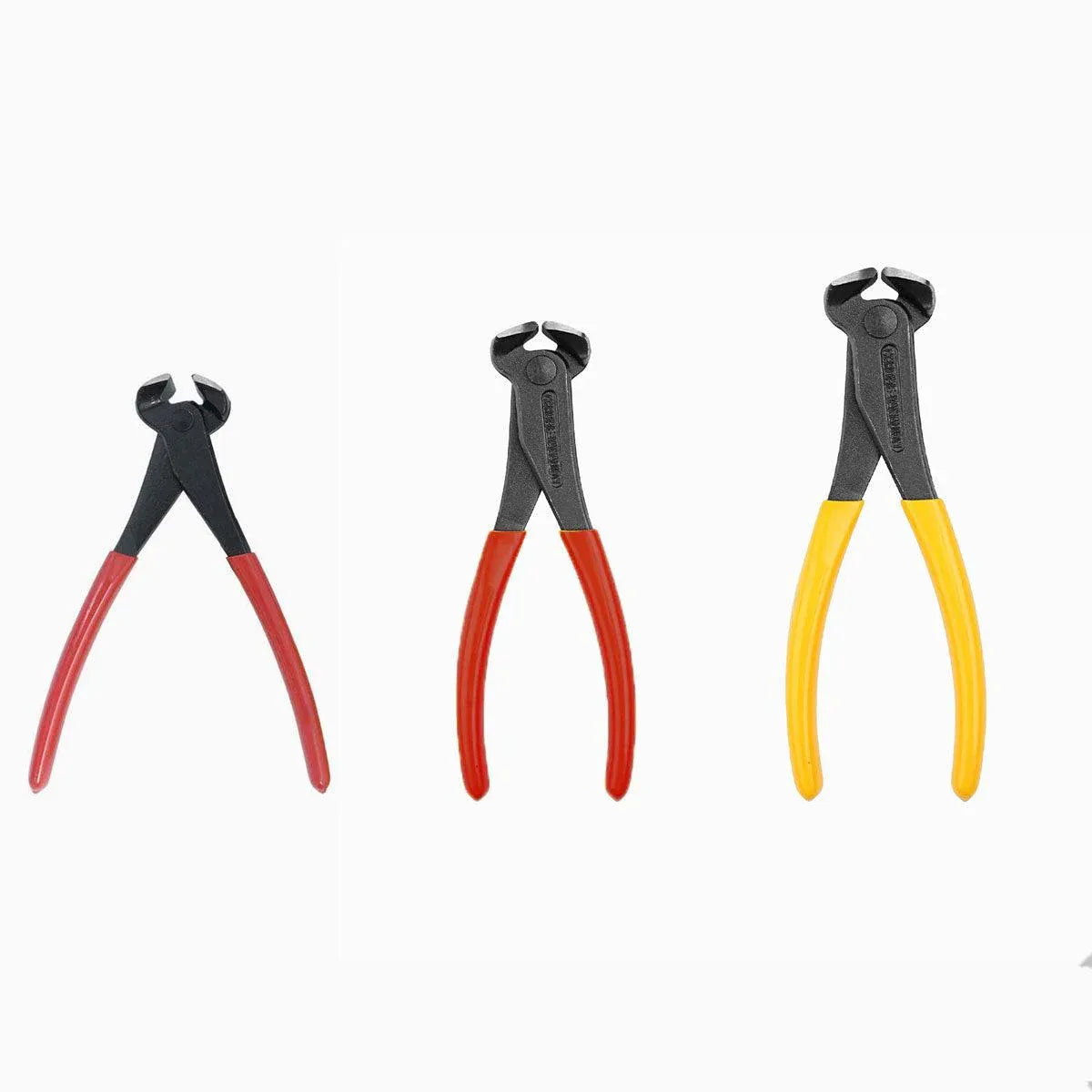 Premium Nail Puller End Cutting Pliers with PVC Handle - 8 Inch