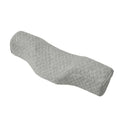 Premium Cervical Neck Pillow – Grey Slow-Rebound Memory Foam