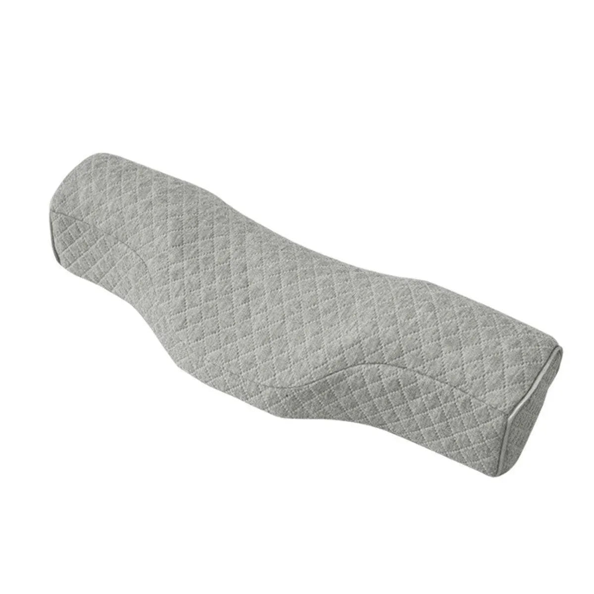Premium Cervical Neck Pillow – Grey Slow-Rebound Memory Foam