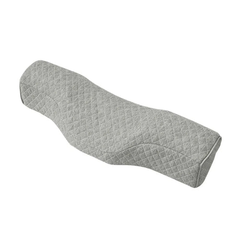 Premium Cervical Neck Pillow – Grey Slow-Rebound Memory Foam