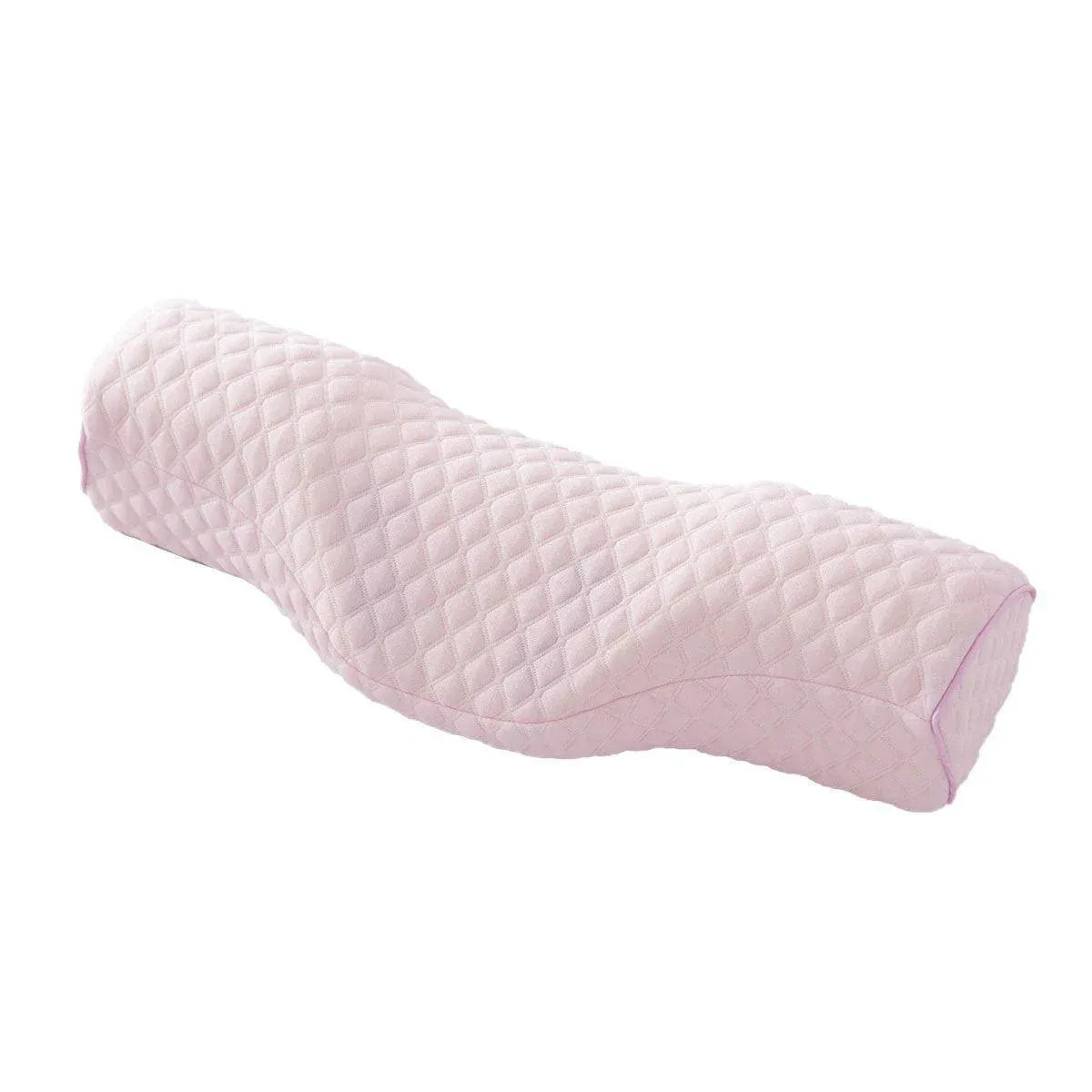 Premium Cervical Neck Pillow – Pink Slow-Rebound Memory Foam
