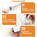 Premium Pet Feeding Syringe Nursing Bottle Set - L 4pcs