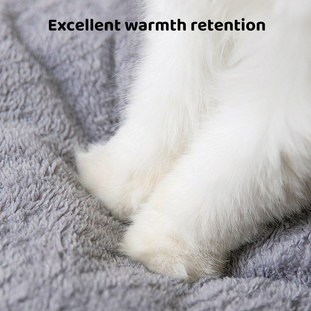 Removable Washable Pet House for Cats & Dogs - Grey, Size S, All-Season Comfort