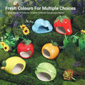 Premium Ceramic Hamster Nest Small Animal Hideout - Watermelon