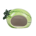 Premium Ceramic Hamster Nest Small Animal Hideout - Watermelon