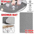 Premium Anti-Slip Quick Dry Shower Mat – Beige 40 x 60cm