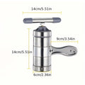 Manual Stainless Steel Noodle Press for Homemade Pasta - SuperSaverAU - view 3