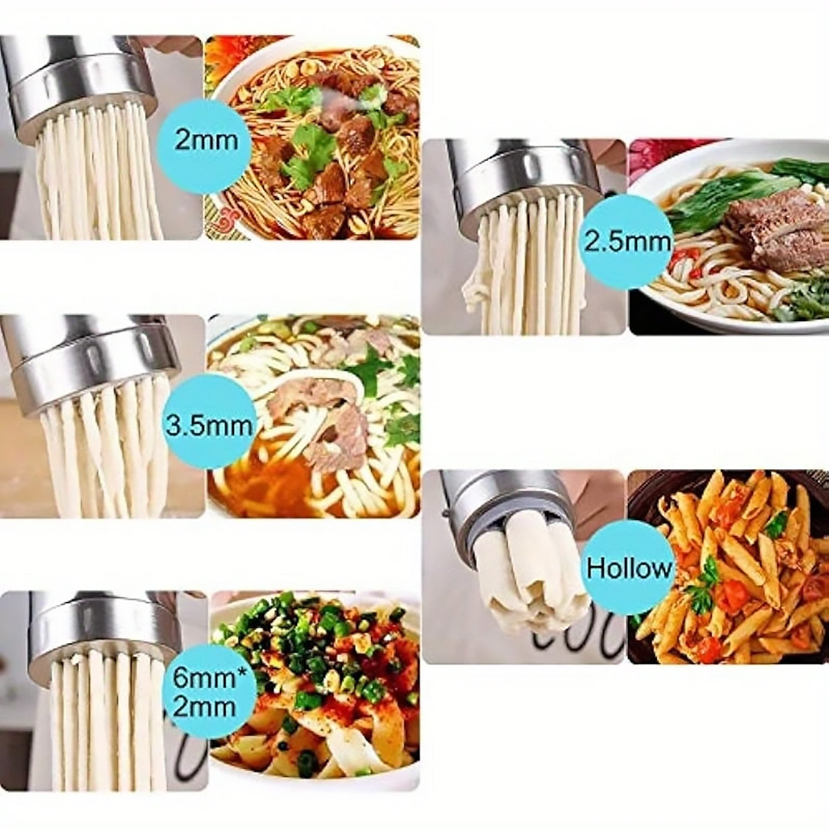Manual Stainless Steel Noodle Press for Homemade Pasta - SuperSaverAU - view 4
