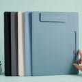 Premium Leather Clipboard File Holder - Black, 2pcs - SuperSaverAU - view 4