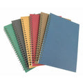 Premium A5 Spiral Lined Notebook Set – Assorted Colours 6 Pack