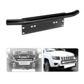 Premium Black 24 Inch Bull Bar License Plate Mount Bracket