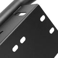 Premium Black 24 Inch Bull Bar License Plate Mount Bracket