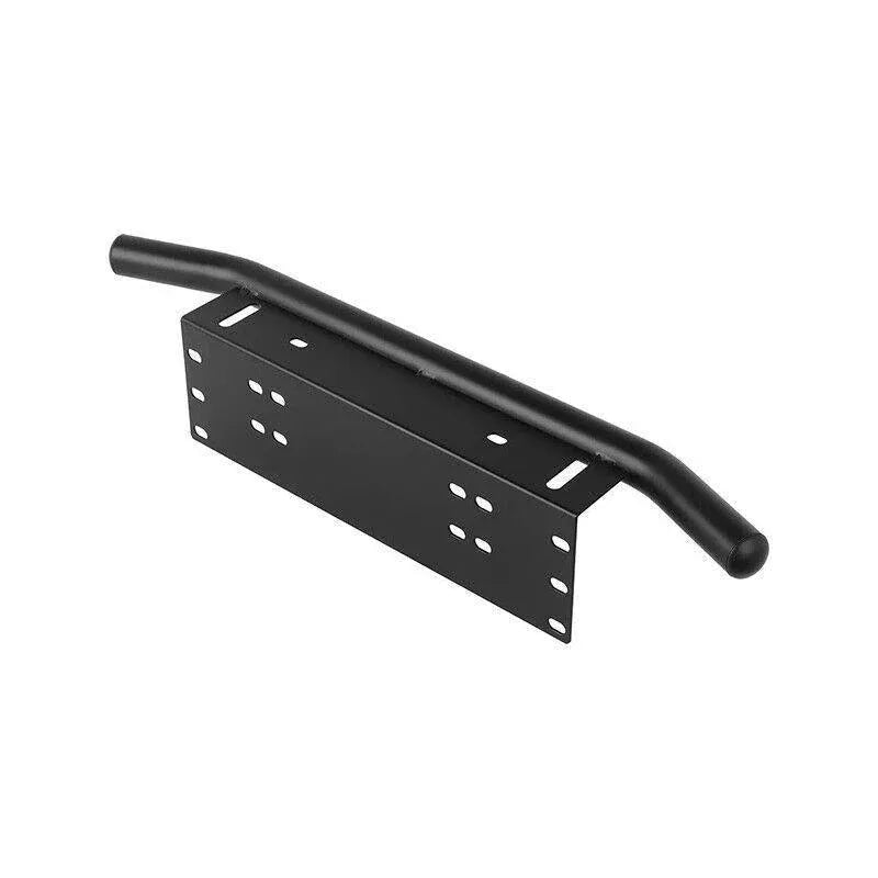 Premium Black 24 Inch Bull Bar License Plate Mount Bracket