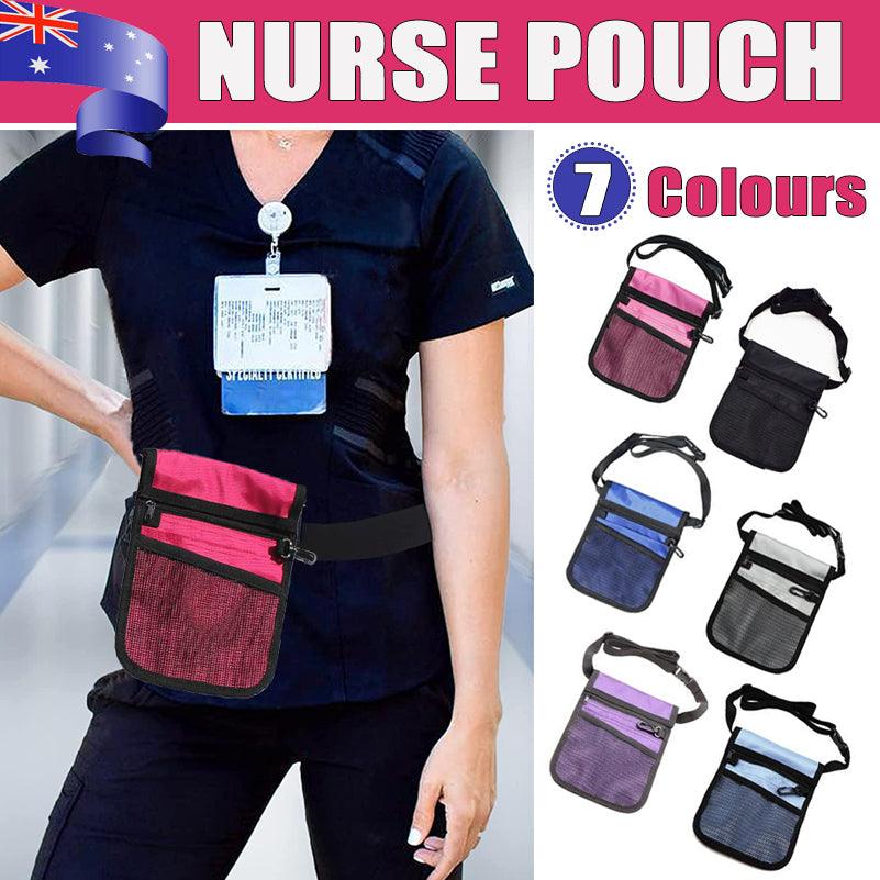 Premium Purple iCarePlus Nurse Pouch Waist Bag with Keyring