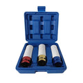 Premium 3PCS Thin Wall Deep Impact Socket Set 17 19 21mm