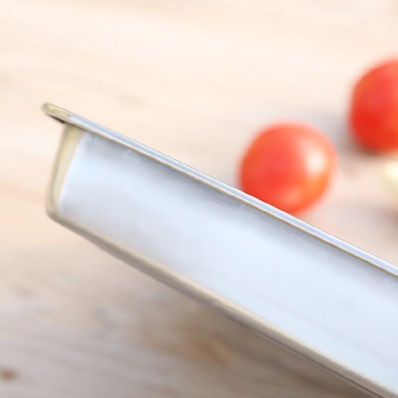 Premium Stainless Steel Oblong Serving Trays – 22 x 32cm, 2 Pack