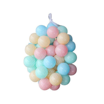 Red 3-in-1 Play Tent Set with Tunnel and Ball Pit for Kids