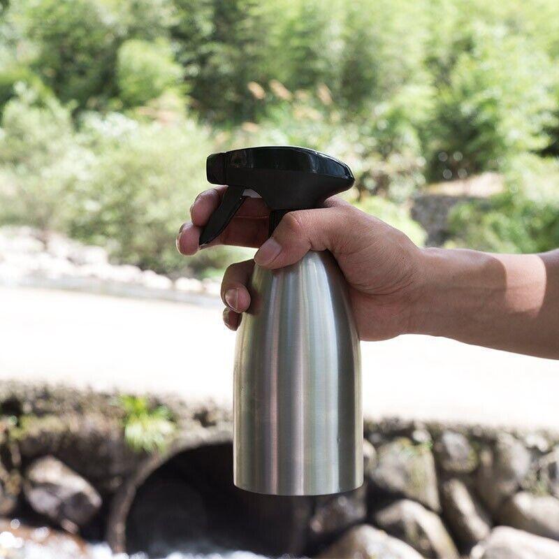 Premium 500ml Stainless Steel Cooking Oil Spray Bottle