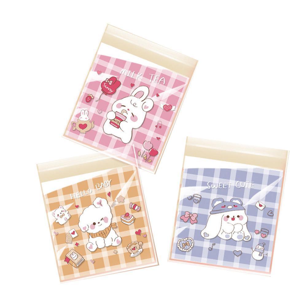 500 Pack Self Adhesive Cookie Packaging Bags Vibrant Designs OPP Material - Beer 14*14*3cm - SuperSaverAU - view 5