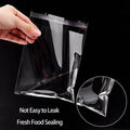 Premium Self-Adhesive Clear OPP Cellophane Bags with Air Hole - 28 x 38 + 4cm, 100 Pack