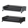 Premium Under Bed Storage Box – Black with Wheels