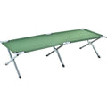 Premium Green Lightweight Folding Camping Bed Portable Outdoor Camp Cot