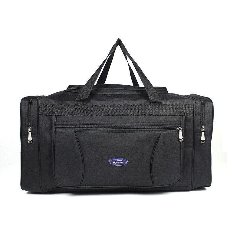 Large Capacity Waterproof Travel Bag - Lightweight Foldable Handbag - Small - Grey - SuperSaverAU - view 4