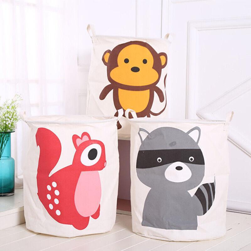 Premium Collapsible Laundry Hamper – Design 03 with Waterproof Coating