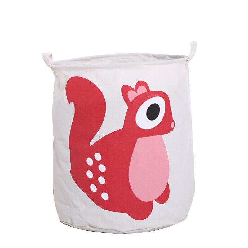 Premium Collapsible Laundry Hamper – Design 07 with Waterproof Coating