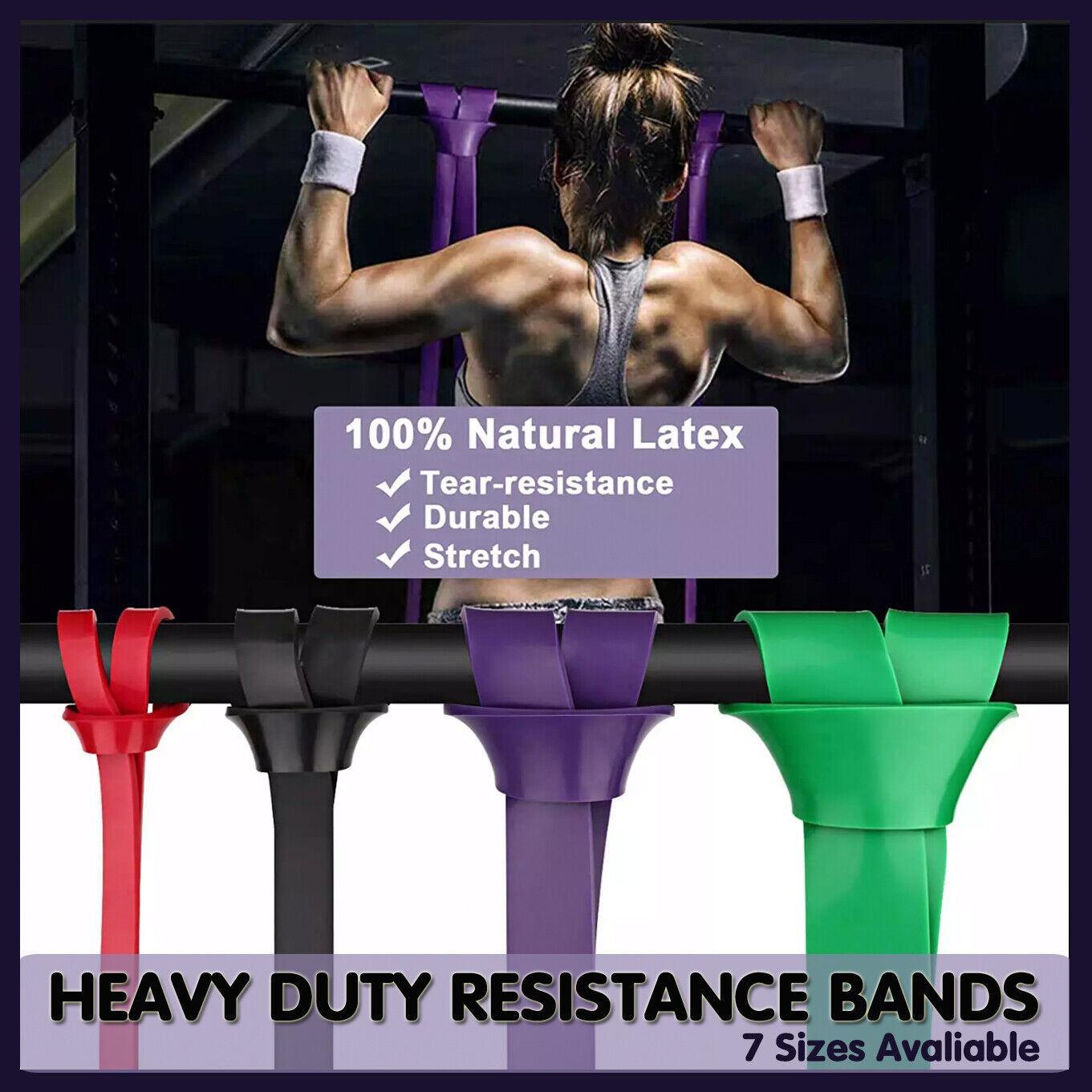 Premium Blue Natural Latex Resistance Band 125-170 lbs