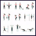 Premium Orange Natural Latex Resistance Band 170-230 lbs