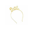 Premium Bride to Be Hen Party Accessories Set Veil Sash and Tiara Package 4