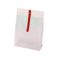 50pcs Transparent Snack Bags Biscuit Candy Bags Resealable Food Packaging - Pink - SuperSaverAU - view 5