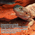 Premium Reptile Desert Sand Bedding Natural Habitat Matting - Yellow 1kg
