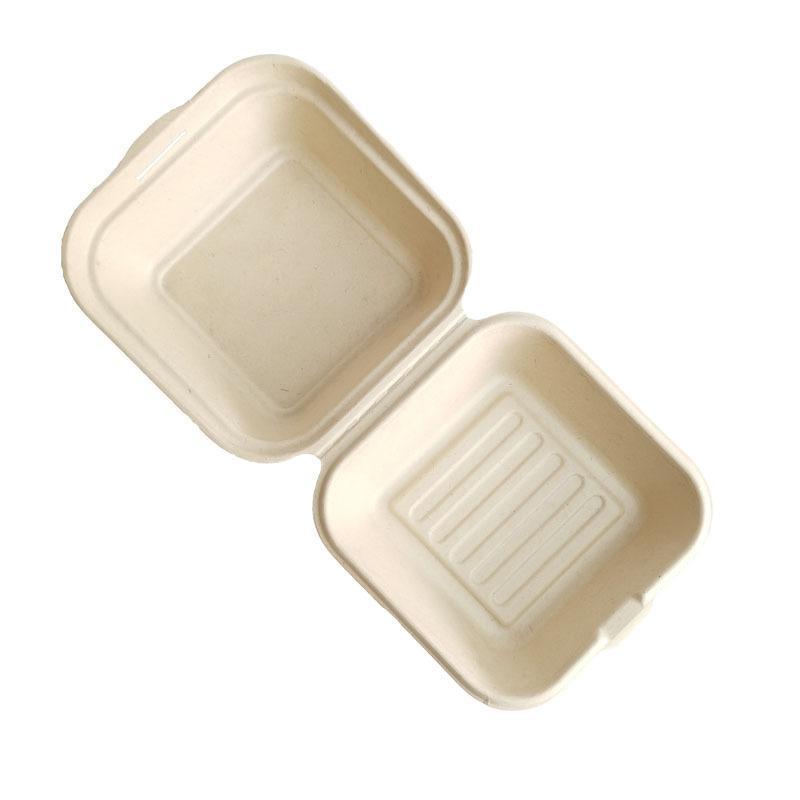 100PCS Eco-Friendly Bento Box for Desserts and Takeout - 4 inches