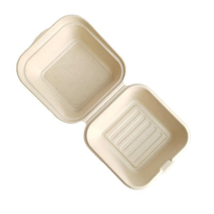 100PCS Eco-Friendly Bento Box for Desserts and Takeout - 4 inches