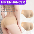 Premium Beige Women's Seamless Padded Butt Lifter Briefs L