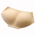 Premium Beige Women's Seamless Padded Butt Lifter Briefs S