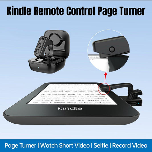 Remote Control Page Turner Ring for Kindle Bluetooth E-Reader