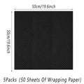 Embossed Paper Convex Flower Wrapping Paper for Floral Shop and Flower Wrapping - White - SuperSaverAU - view 1