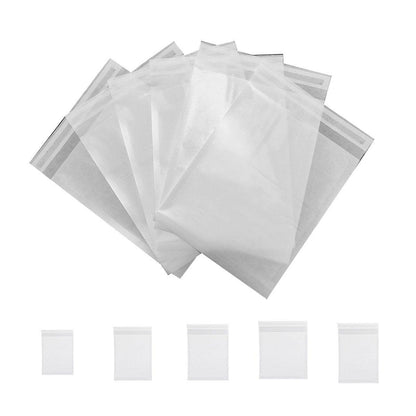 50PCS Eco-Friendly Biodegradable Glassine Paper Bags - 40x50+5cm