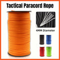 100m Paracord Outdoor Camping Binding Braided Rope Survival Gear Hiking Rope - Red - SuperSaverAU - view 1