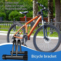 Premium Portable Floor Bike Rack with High Carbon Steel Frame - Black