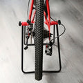 Premium Foldable Alloy Mountain Bike Triangle Parking Stand with Rear Wheel Support